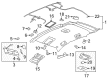 Chevy Captiva Sport Interior Door Handle Diagram - 20826120