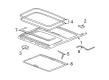 Hummer Sunroof Diagram - 25810291