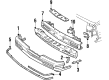 Buick Skylark Bumper Cover Diagram - 22537784