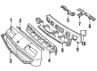 Buick Skyhawk Bumper Cover Diagram - 12334965