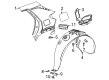 Chevy Trailblazer Air Deflector Diagram - 42751006