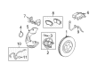 Chevy Brake Caliper Diagram - 13578804