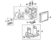 Chevy Spark EV ABS Pump And Motor Assembly Diagram - 23283683