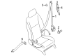 Chevy City Express Seat Belt Diagram - 19316941