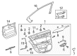 Chevy SS Power Window Switch Diagram - 92256973