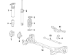Buick Cascada Strut Mounts Diagram - 13345955