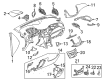 Chevy Trax Dash Panel Vent Portion Covers Diagram - 42514869