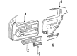 Buick Riviera Car Speakers Diagram - 16049536