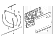 GMC Hummer EV SUV Weather Strip Diagram - 85561363