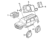 Pontiac G6 Car Speakers Diagram - 25926346