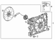 Cadillac OPTIQ A/C Condenser Fan Diagram - 85058827
