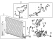 Cadillac ATS A/C Hose Diagram - 84001242