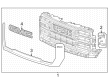 GMC Sierra 3500 HD Grille Diagram - 85041165