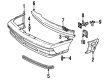 Chevy Cavalier Air Deflector Diagram - 22535282