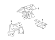 Chevy Suburban 1500 Motor And Transmission Mount Diagram - 15226255
