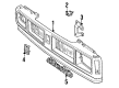 Oldsmobile Bravada Grille Diagram - 12384610