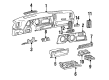 Chevy Ashtray Diagram - 14078777