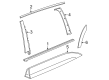 Cadillac ESCALADE IQ Door Moldings Diagram - 85685447