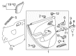 Chevy Sonic Interior Door Handle Diagram - 95463936