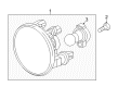 Chevy Fog Light Diagram - 42548992