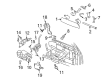 Chevy Trailblazer EXT Exterior Door Handle Diagram - 88980651