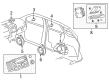 Chevy Subwoofer Diagram - 96673609