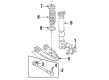 Cadillac Fleetwood Shock Absorber Diagram - 22064518