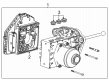 Chevy Traverse ABS Pump And Motor Assembly Diagram - 85779207