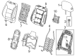 GMC Sierra EV Seat Covers Diagram - 85673908