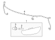 Chevy Side Marker Light Diagram - 96830940