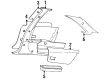 Pontiac Ashtray Diagram - 16660089
