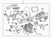 Chevy SS Heater Core Diagram - 92269115