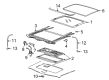 Oldsmobile Sunroof Diagram - 10411021