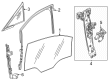 Cadillac OPTIQ Door Seal Diagram - 85810796