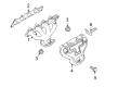 Chevy Exhaust Manifold Diagram - 96481526