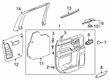 Chevy Silverado 1500 LTD Weather Strip Diagram - 84362006