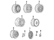 Cadillac Fleetwood Lug Nuts Diagram - 1630024