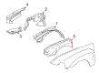 Chevy SSR Wheelhouse Diagram - 15787560