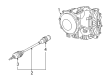 Chevy Corvette CV Boot Diagram - 19181705