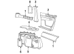 Chevy Lumina APV Wheelhouse Diagram - 10240579
