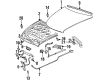 Buick Riviera Hood Latch Diagram - 16634837