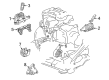 Chevy Traverse Engine Mount Torque Strut Diagram - 84773589