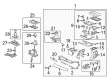 Cadillac Automatic Transmission Shifter Diagram - 25824053