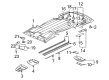 Saturn Sun Visor Diagram - 15874437