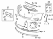 Chevy Traverse Bumper Cover Diagram - 84088059
