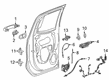 Chevy Suburban Door Hinge Diagram - 23396438