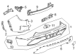 GMC Terrain Bumper Cover Diagram - 26544707