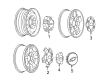 Chevy Colorado Wheel Cover Diagram - 9598075