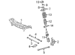 Buick Shock Absorber Diagram - 89047814