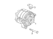 Oldsmobile Alero Alternator Diagram - 22683070